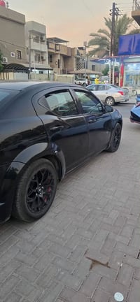 دوج افنجر 2013حادث قطعتين مكان بغداد سعر75وبيها مجال 07740431258