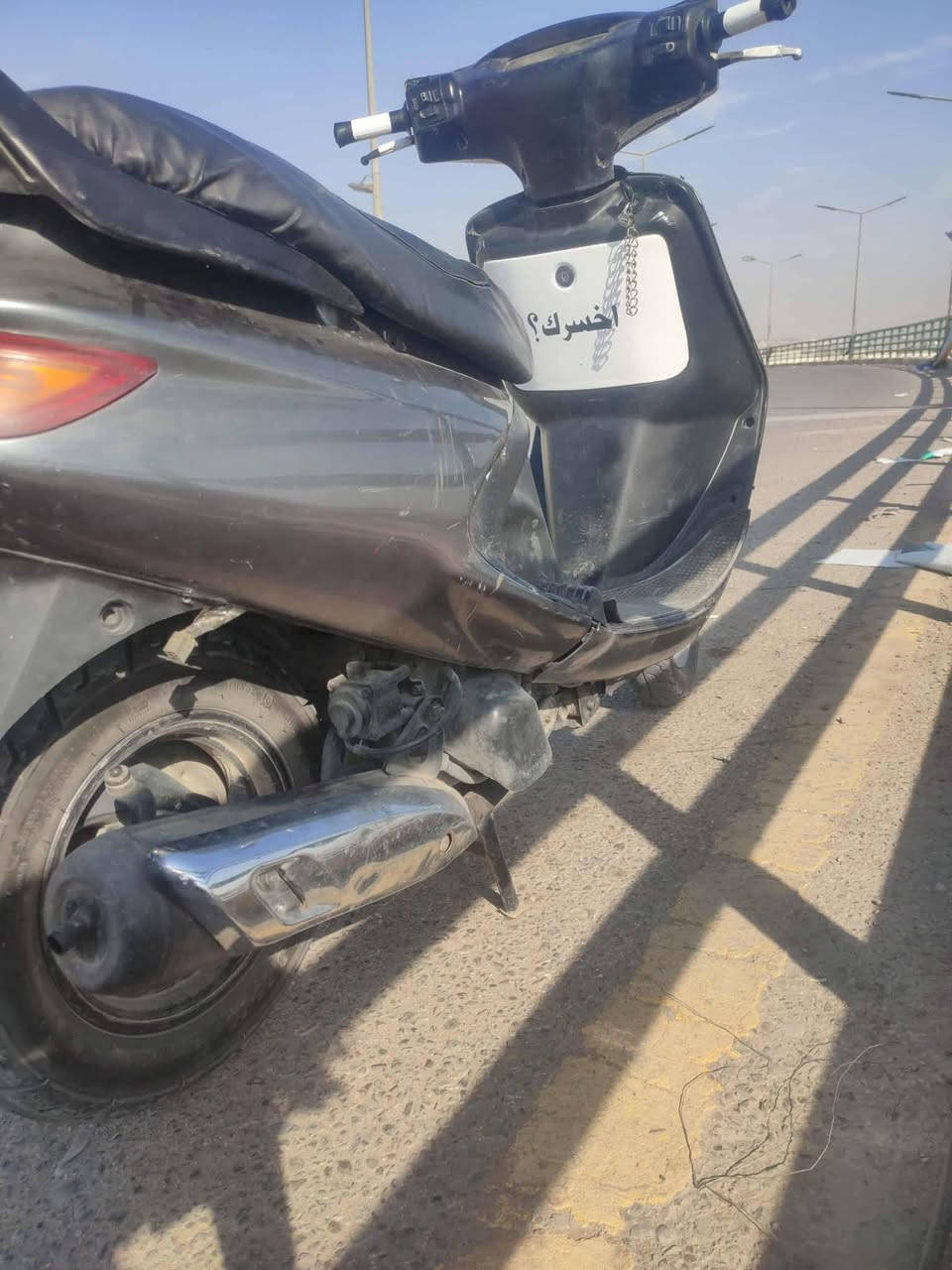 السلام عليكم يابه الحلال للبيع فراشه لون رصاصي تشتغل هندر سلف  دراجه حلوه ونضيفه  شلعه ومعدل تخبل  دراجه علا ايدي جاهزه من كلشي كهربائيات كلها شغاله بك لايت اشاير يمنه يسره  كله شغال  بريكات بلمكان دراجه تخبل كلشي كفرات نضاف كلش زلغ مابيهن معايزها وين ماتريد اطلع بيها تايرات جدد ونصبتها حلوهه     مكانها دوانيه اي استفسار موجود خاص وهاذا  سعر 300 وبيها مجال  الشراي يجي خاص ويشلع عيوني مو شراي اطلع كبل لا تعبني//للعلم الصور مال ليوم//وهاذا رقمي  ‏‪
‏‪0783 932 1570‬‏ 
 وترهم. مراوس بكير بماكس
