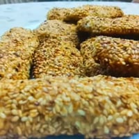 كعك • كعك ابو السمسم • حلويات • مخبوزات • سمسم • طعام • معجنات • كعك ع...