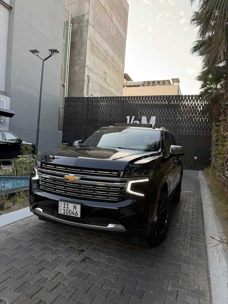 Chevrolet Tahoe 2023 Premier
كاملة مواصفات وكالة المنصور كفاله عامه ومغلفه تغليف كامل 
عداد المسافه 42 Km 
مكانها بغداد المنصور 
سعرها 58,000$ وبيها مجال 
للاستفسار اكثر ***********
