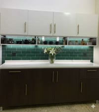 موديل حلو جديد كاونتر مترين مع سنك كامل سعر 375الف توصيل متوفر الحجز ا...