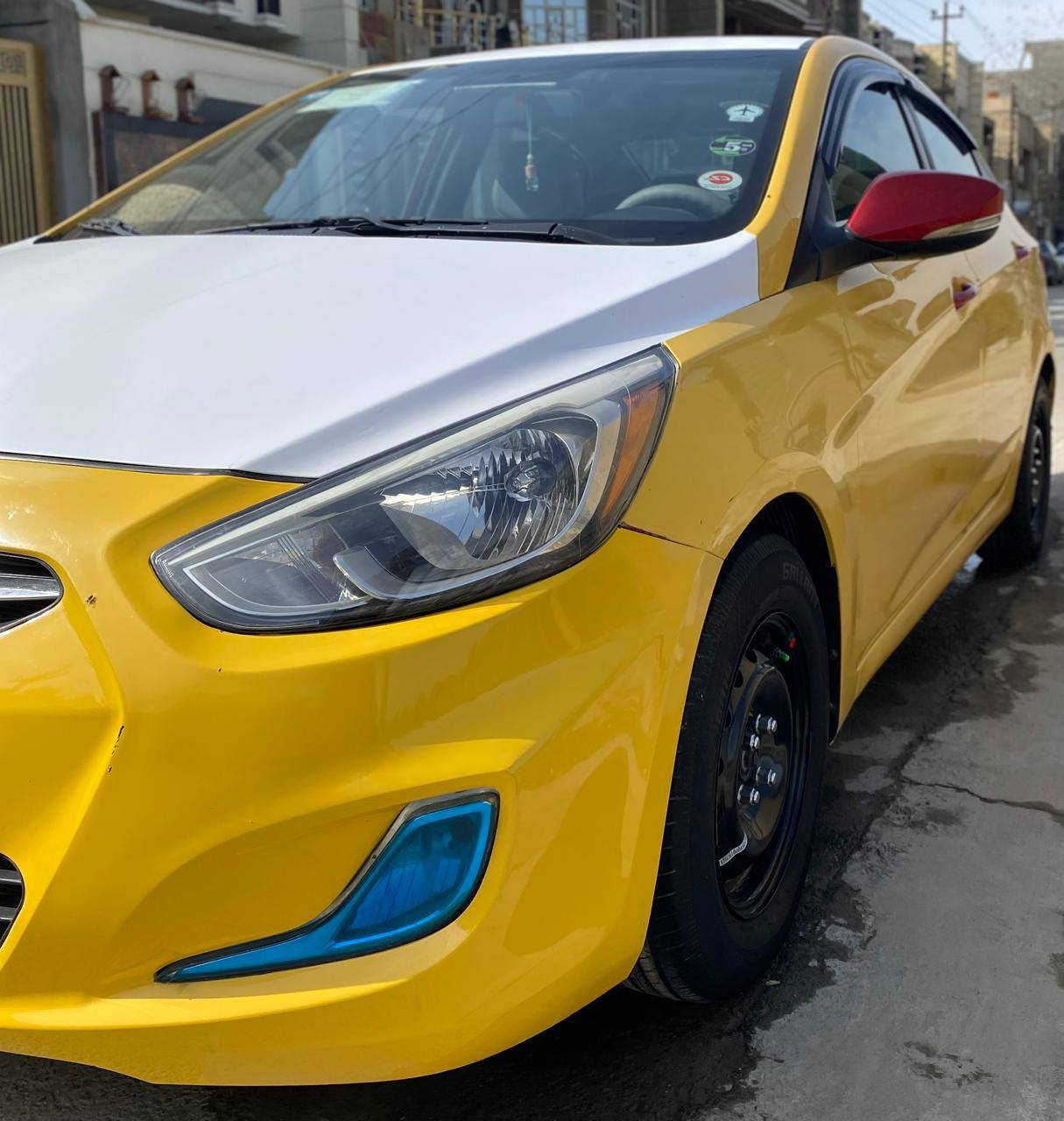 اكسنت موديل 2017 وارد امريكي صور الحادث  والسونار موجودات تبديل جاملغ او باب بدون دواخل مكينة 1600 GDI كير صدر كله جديد تخم تاير سنوية بسمي رقم الهاتف ***********
