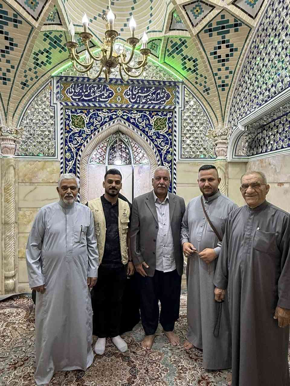 فتح تسجيل كروب الثاني الى  ايران 11 يوم براً  برنامج اول نقل من منفذ مهران الى قم باص vip و قطار من قم الى مشهد ذهاب واياب مشهد الى قم  السعر 250  الف دينار 
تاريخ الرحله 2026/5/25 المقاعد محدوده 
الصدق والمانه في العمل ومن الله التوفيق✈️🚄 ✈️
         ✈️
حضر جنطتك والباقي علينه 
تفاصيل الرحله 
من الأن تسليم الجوازات والحجز  vip
السكن في فنادق قريبه من الحرمين وفنادق نظيفه ومكيفه  
((مشهد الامام الرضا /قم السيده معصومه /)
مزارات مشهد مع المناطق السياحيه السكن في مشهد
 (4 اليالي 5 ايام )
1-ناصر وياسر 
2-المناطق السياحيه شلال وجبل النور كوهسنگي
3-حديقه الحيونات ((باغ وحش ))
4-بحيره وترفليك جالدره 
5-مطاعم وشلالات شانديز السياحيه  
🌳🌳🌳🌳😘
مزارات قم والمناطق السياحيه السكن في قم 
(3ليالي 4 ايام )
1-السيده معصومه (ع)
2-بيت النور 
3-موسى المبرقع 
4- اربعين علويه 
5-مقام الامام المهدي (ع)جامع جمكران 
6-شلالات كاشان نياسر (اختياريه )
تقسيم الايام 
5 ايام 4 ليالي في مشهد 4ايام3 ليالي  في قم

الحجز والاستفسار 
***********واتساب
*********** واتساب 
العنوان واسط قضاءالعزيزية شارع الخليج مقابل مول الجوهرة 
  رزقكم الله زياره الامام علي ابن موسى الرضا 
  وحفظ الله جميع الزوار واسعدكم في  رحلتكم ✈️👍
