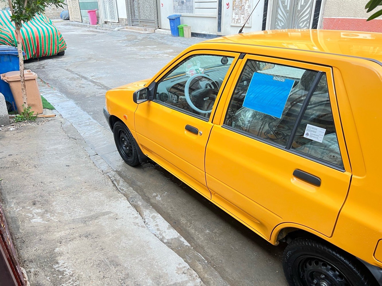 سلام عليكم

سايبا للبيع فقط 

موديل 2025 

ماشيه 83 الف وقابل للزياده 

مكفوله من الصبغ 

بيها بارد ابديه البنيد فقط 

منظومه غاز جديده شغاله 

تبريد شركه جديد 

شاشه بلاديه مع الكامره 

سياره على وضع الشركه 

مكاني الكرخ /السيديه 
