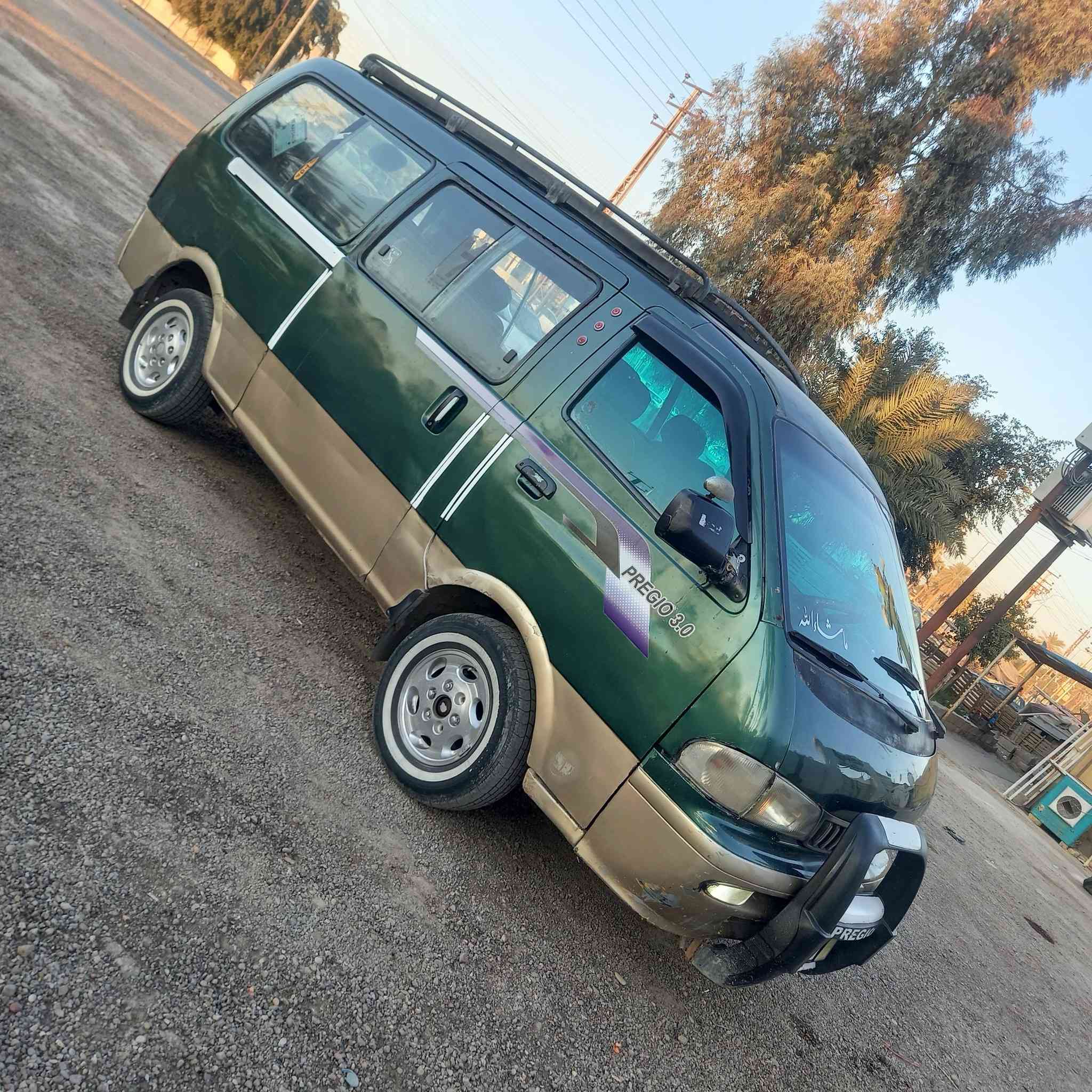 كيا بريجو للبيع موديل ٢٠٠١ فان مشترك محرك وكير واكسن مكفول صدر خلفي امامي جديد مشط وبور مبدل قطع تخم تاير وباتري جدد منظومة بريك كلها جديده السيارة مصبوغه للجماليه بيها ربع ورة باب سلايت بي معجون بسيط كهربائيات كلها شغالة دوشمه حلوة شواصي جدد بس الايمن بي تعمير بسيط فقط رقم بغداد الاماني مشروع وطني مصفرة هيئه ومرور وسنوية سيارة كبل للشارع ربع متخلي عليهاا
السعر ٦٢وبيها مجال بسيط للشراي المكان ابو غريب ***********
