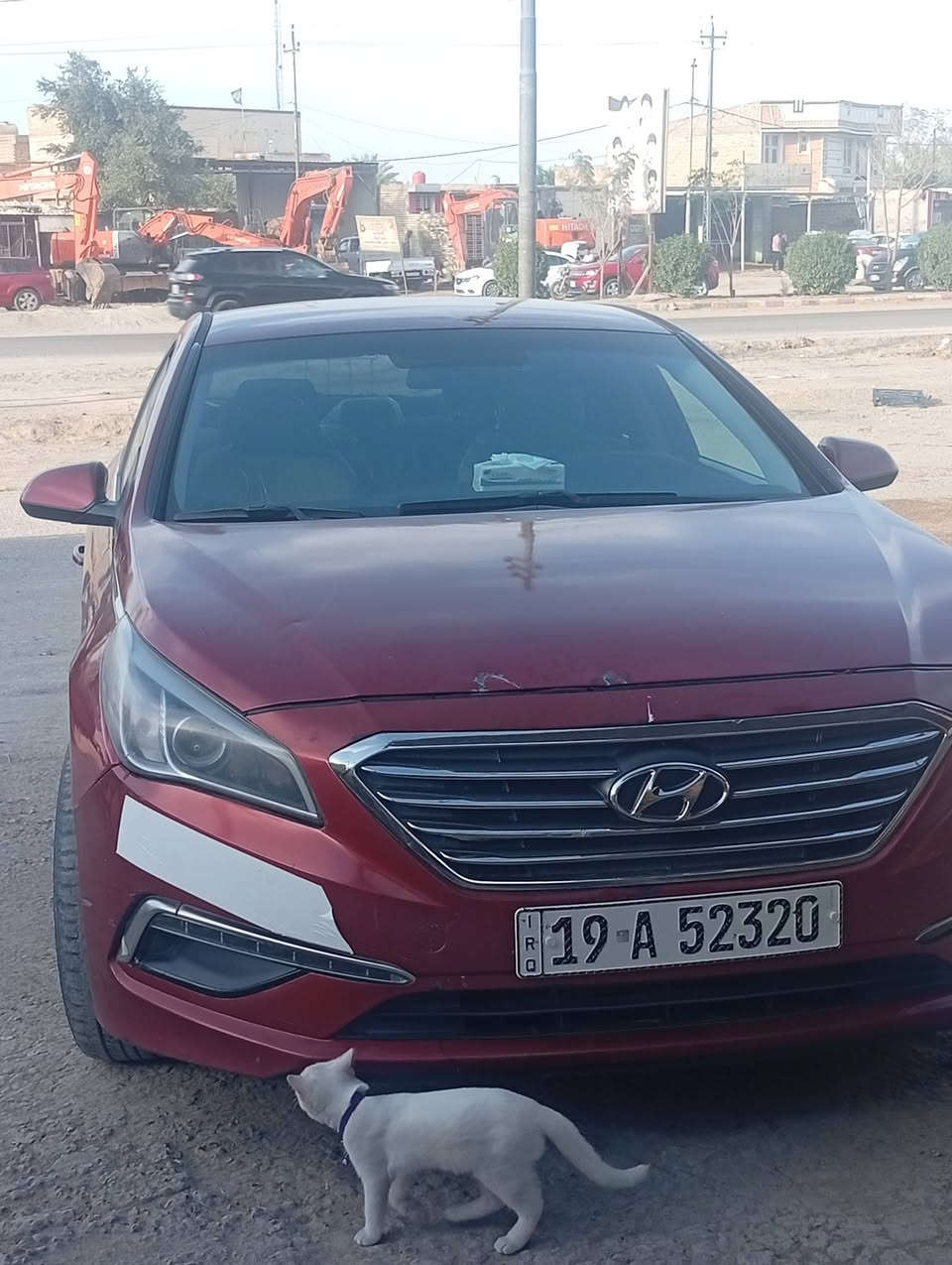 سلام عليكم سياره سوناتا موديل2015 وارد امريكي سياره 4قطع فقط والباقي كفاله محرك 2400 تبريد حداديه كير كفاله سعر السياره 105 بها مجال بسيط العنوان حله الهاتف *********** 
سياره بسمي تحويل ثاني يوم
