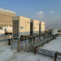 تبريد مركزي • 100 طن • موسم واحد