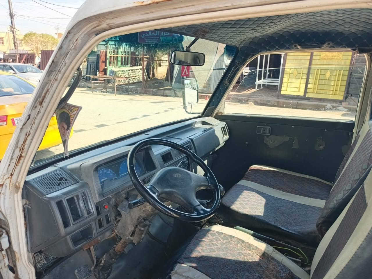 سلام عليكم سياره كيه 8 جنكال بنكو مديل 97 سنويه ماصاقطه رقم نجف شرط التحويل تخم تاير مكفوله كير مكينه شاصي مكان السياره في كربلاء حي الغدير صاحب السياره ابو كاظم الغزالي غير متواجد عله الفيس مكلف بلنشر ***********
