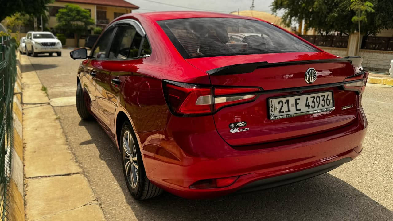 🚗 سياره للبيع نوع ( MG 5 )فول كامل
📅 الموديل: 2024

🔋 القوة: حوالي 112–113 حصان

🔄 ناقل الحركة: أوتوماتيك CVT

⛽ اقتصادية بالوقود

🪑 المقاعد: 5 ركاب

📏 شاشة معلومات وترفيه + كاميرا خلفية / 360 (حسب الفئة)

🔑 تشغيل بصمة + دخول ذكي

🌡️ تكييف ديجيتال

🛞 جنوط ألمنيوم 16 إنج

🛡️ أنظمة أمان:

* ABS

* ESP

* EBD

* حساسات

* فتحة سقف

* مثبت سرعة

* شاشة عدادات رقمية

‎* ماشيه 14.300KM

عنوان / كركوك ***********
