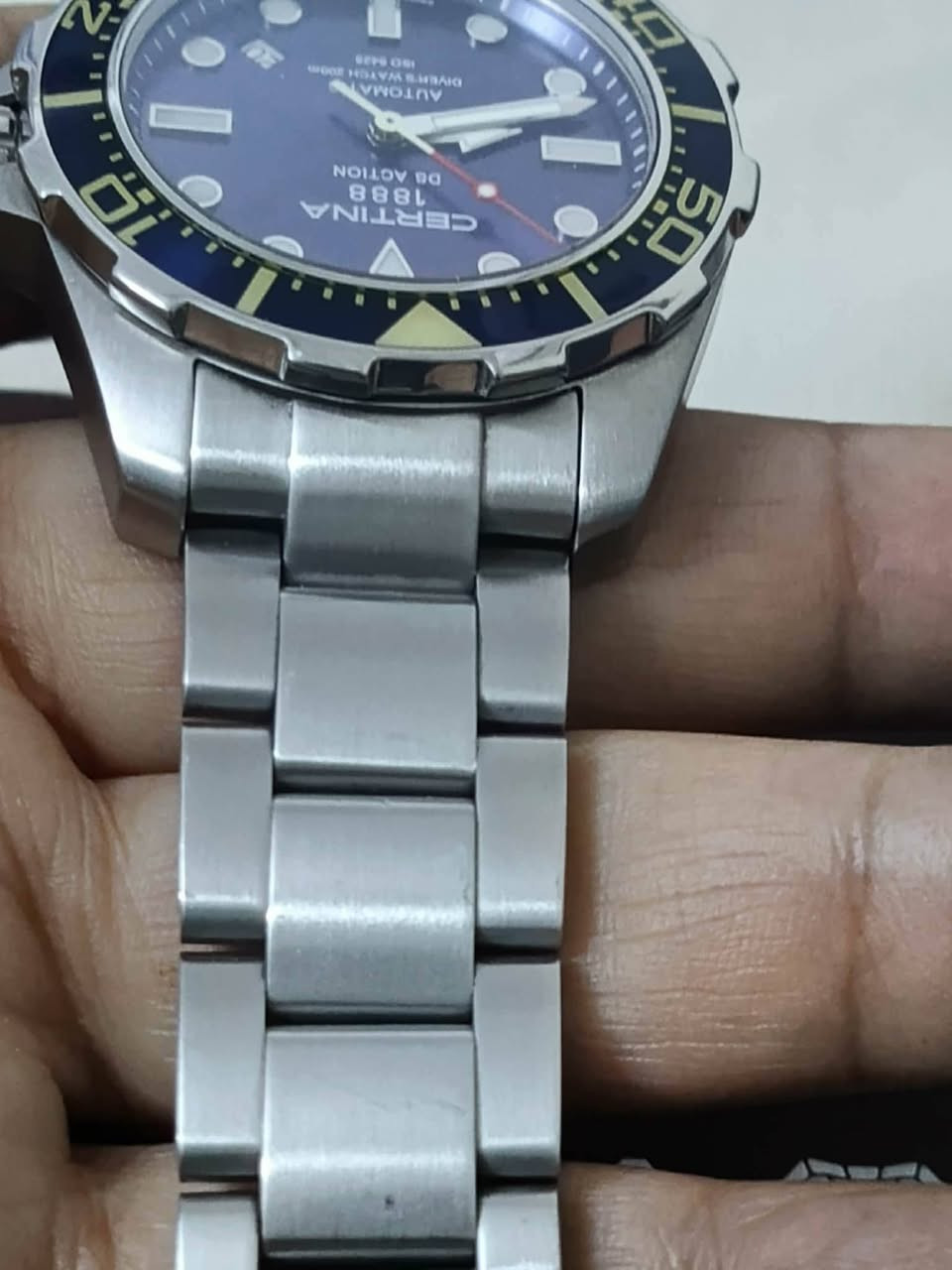 ⬛️بسم الله
⬛️CERTINA
⬛️DS..ACTON
⬛️AUTOMATIC
⬛️طوق دوار
⬛️قفل بحري
⬛️مينا ازرق مميز
⬛️القطر42
⬛️ارقام لامينوس
⬛️نضافة كالجديد
⬛️مع العلبة
⬛️الاستفسار خاص


**إذا كنت صاحب هذا الإعلان وتريد حذفه لأي سبب، رجاءا أرسل رسالة إلى الدعم الفني**