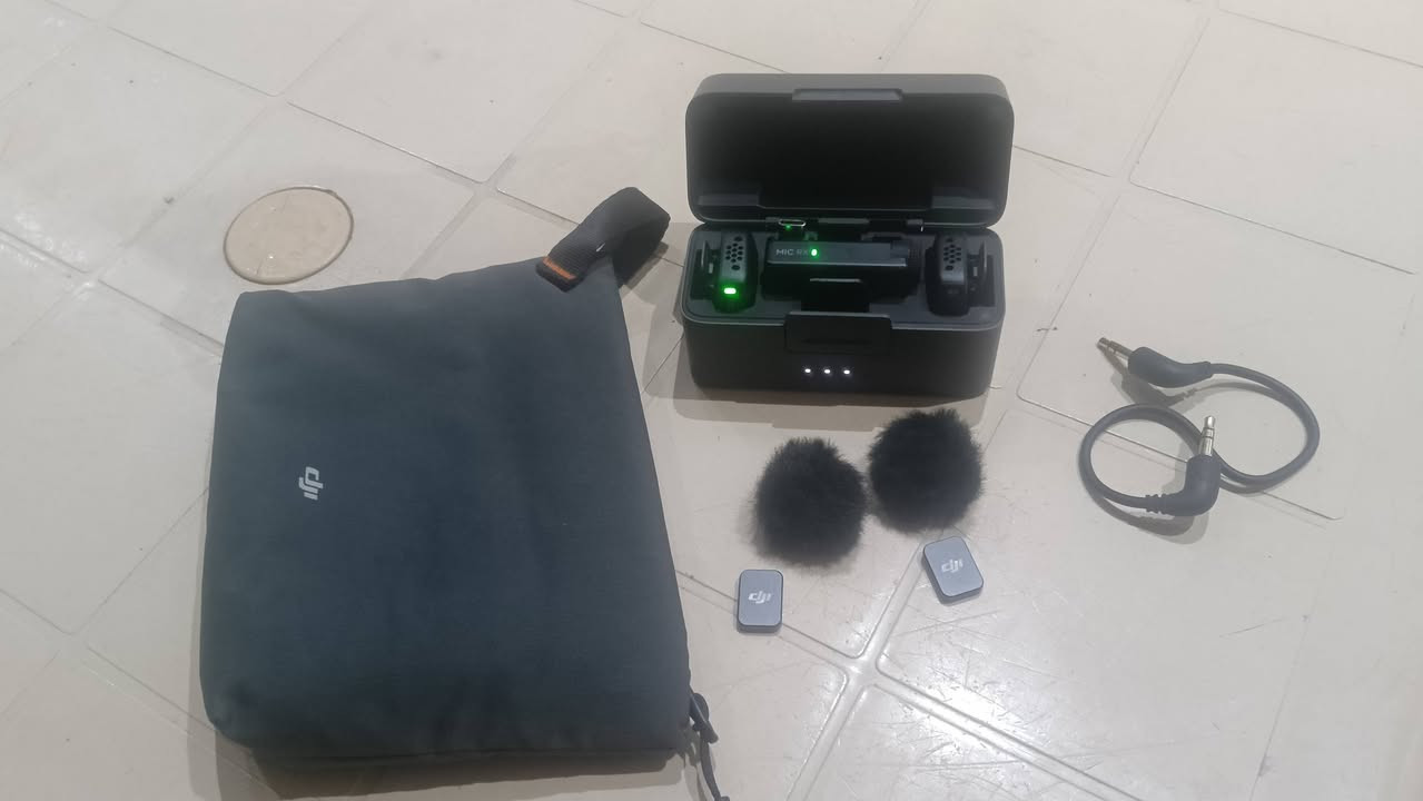 نك مايك dji
متوفر نك مايك ماركة dji نسخة الميني دبل متحدث كومبو 
Dji mic mini


**إذا كنت صاحب هذا الإعلان وتريد حذفه لأي سبب، رجاءا أرسل رسالة إلى الدعم الفني**