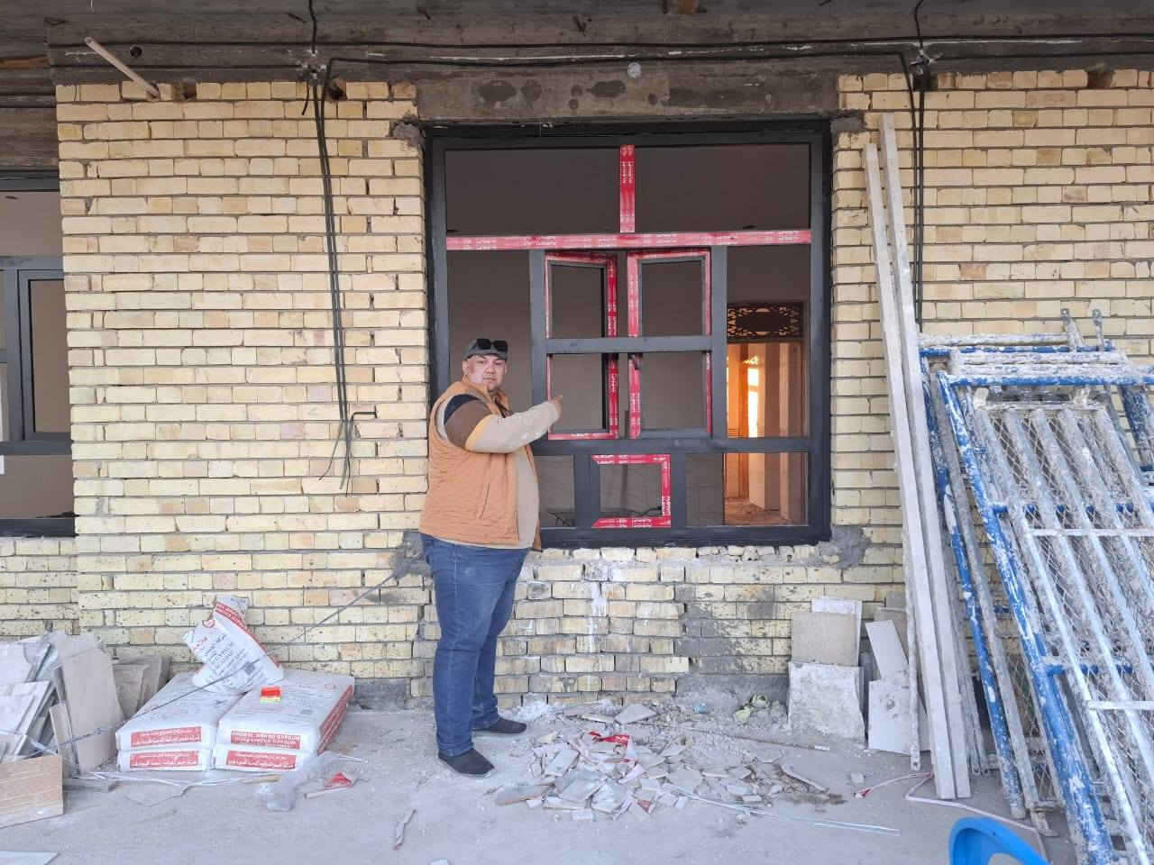 ⭐️⭐️⭐️عروض العيد⭐️⭐️⭐️

ويدللون الغوالي 

     ♦️♦️ سعر المتر شباك مقطع صيني ٦٥ الف مع الجام ٦ملم ♦️♦️

🌟🌟معمل الآمال للألمنيوم بأداره حجي علي السلطاني 🌟🌟


**إذا كنت صاحب هذا الإعلان وتريد حذفه لأي سبب، رجاءا أرسل رسالة إلى الدعم الفني**