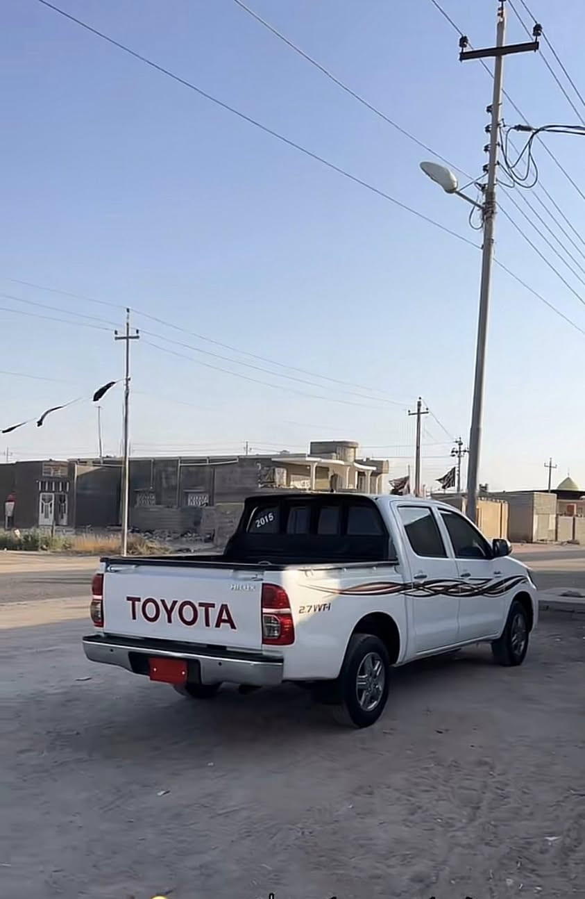 سلام عليكم..
تويوتا هايلوكس بيك اب ساير مديل 2015
مكينه وكير وكشر كفاله عامه حداده جديده تاير بريجستون جديد تحويل ثاني يوم
الاستفسار اتصال
***********
***********
