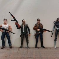 مجسمات مفصلية • مجسمات صغيرة • شلع فقط ٨ قطع+