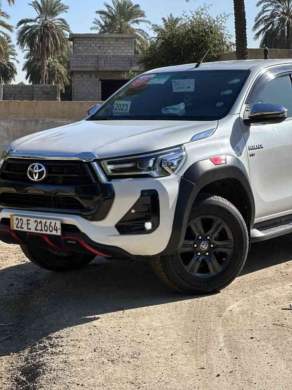 سلام عليكم
تويوتا هايلوكس2023سته سلندر ساس رقم أربيل 

مكفوله كفاله عامه ماشيه70

مواصفات

كشانه تبريد 

نقاط عمياء 

حساسات امامي خلفي 

تحكمات ستيرن

شاشه تدعم ابل كاربلاي واندرويد اوتو

بورمود وايكو مود

تبريد قطعتين 

ثلاجه رادارات جانبية 

شاحن لاسلكي

بصمه تشغيل 

بصمه أبواب 

دخول ذكي

العنوان بغداد اليوسفية ناحية الرشيد 

للتواصل ***********

