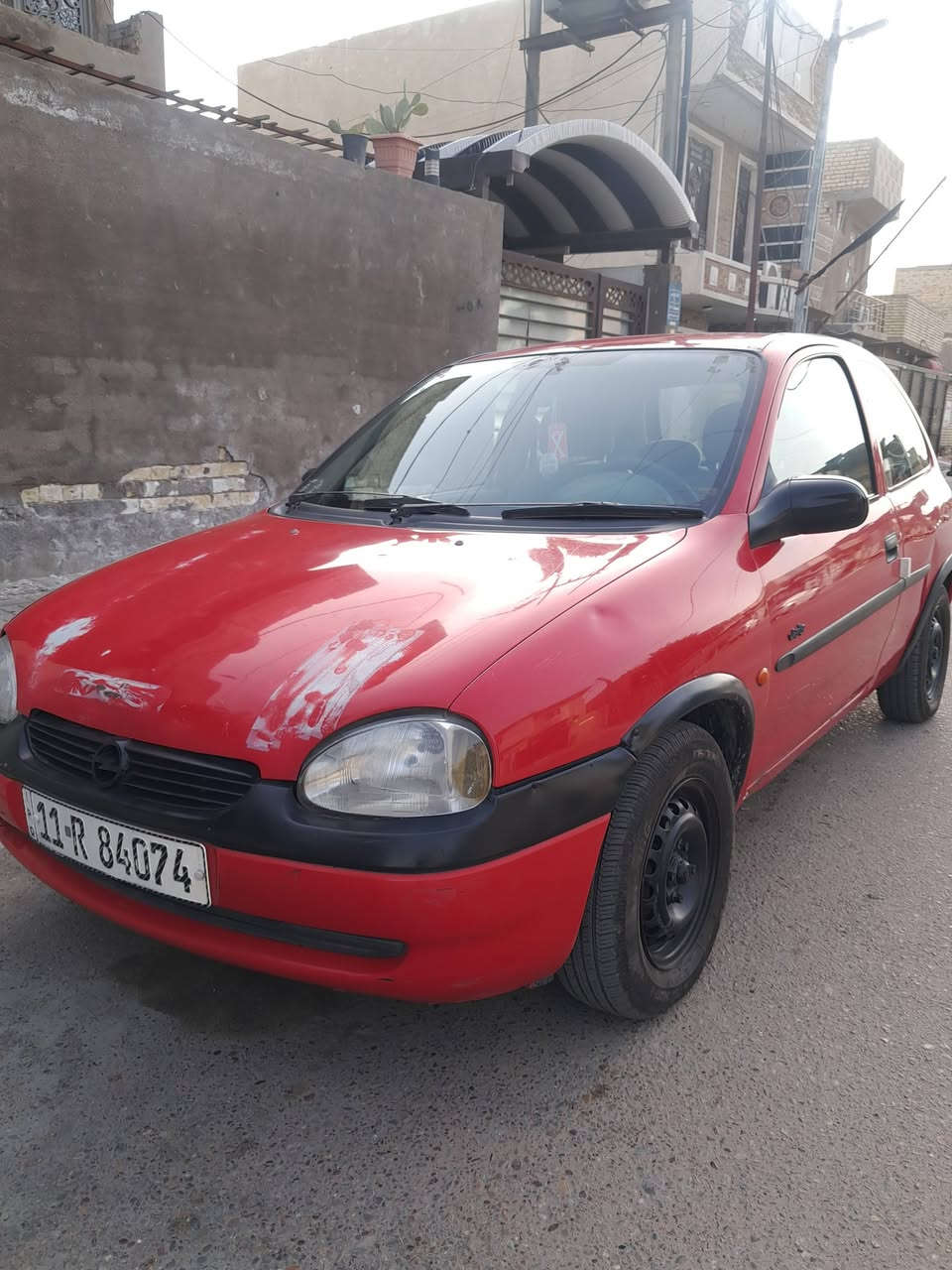 للبيع اوبل ڤيتا الماني 🇩🇪 تك باب موديل 1997 رقم بغداد الانكليزي بأسمي سنويه 2030  كير اوتماتيك محرك 1600 وارد خليجي تبريد ابلادي السياره على وضع الشركه لاضريه ولا قطره صبغ حداديه وكهربائيات وسنتر لوك كله شغال ابلاديي تخم تاير
كير ومكينه مكفولات  
السعر. 43 وبيها مجال بسيط
الرقم. ***********
العنوان.  بغداد حي العدل شارع الربيع
