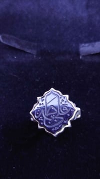 عقيق سنكستار • حجر النجوم • فضة 925