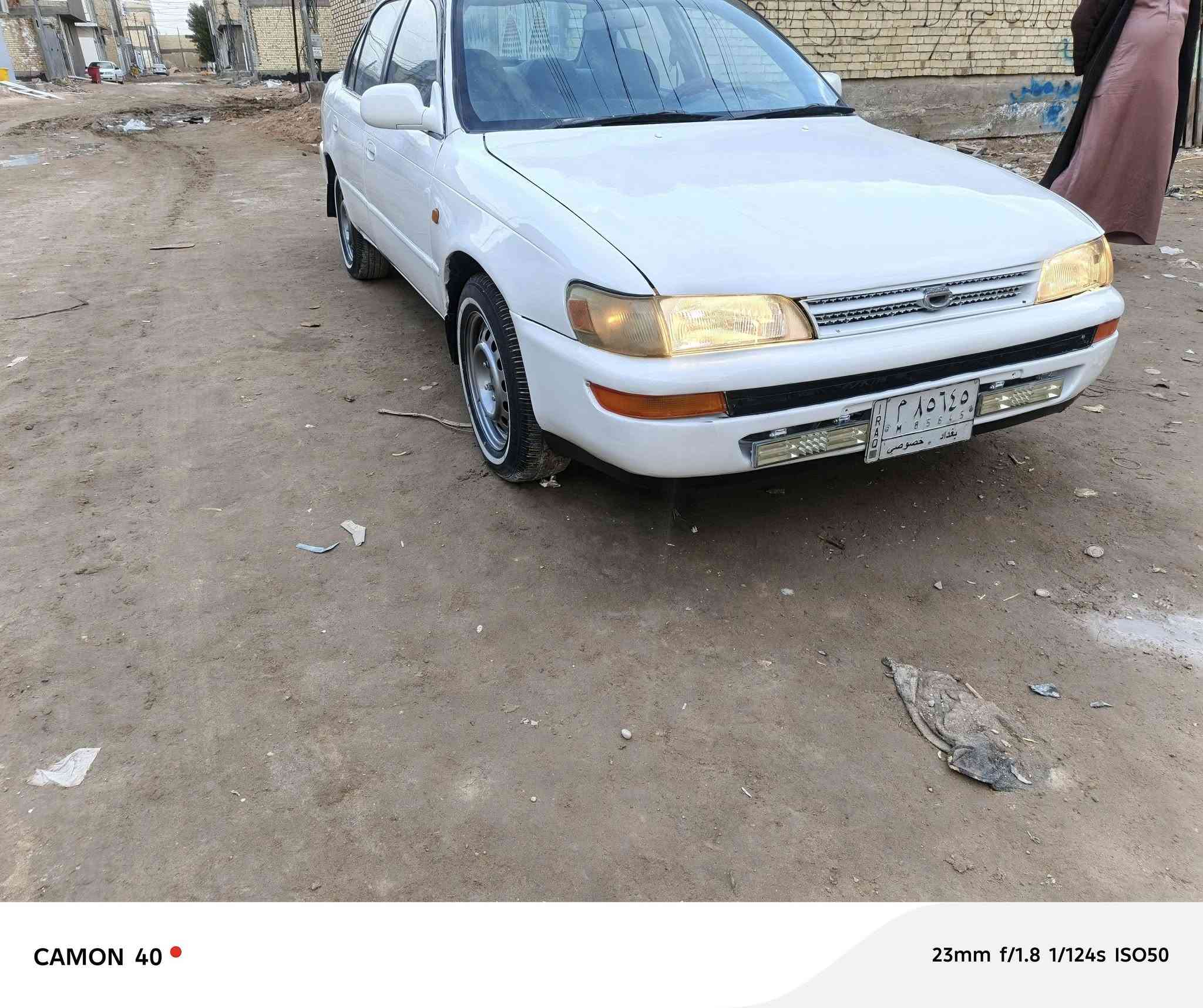 السلام عليكم كورلا موديل 93 مكفوله من الكص والنقل الجثه ولضربه لقويه رقم بغداد سنويه 2027 كير ومكينه وحداديه خير من الله السعر 53 وبيه مجال  مكان السياره نجف اني مكلف بنشر *********** بي واتساب
