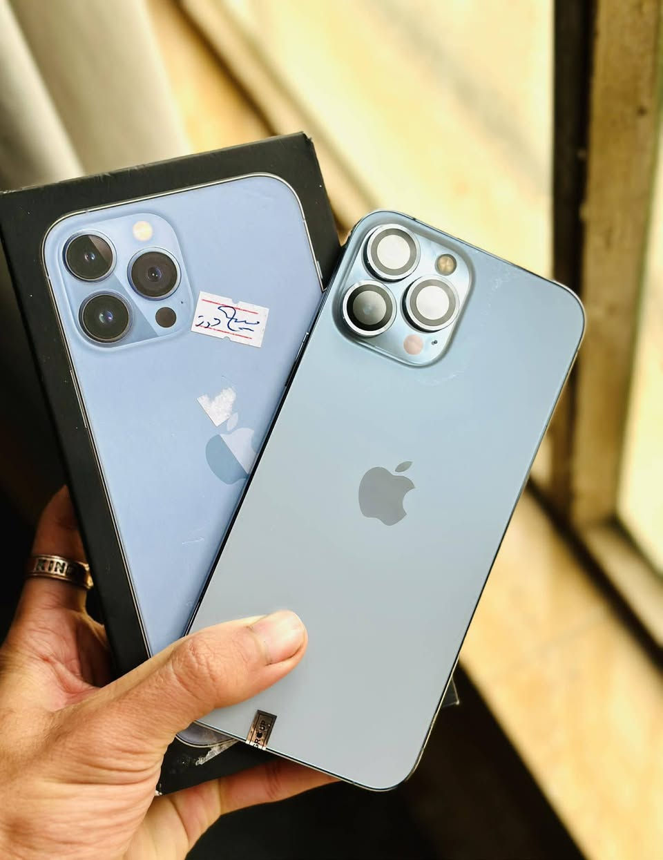 سلام عليكم ايفون ١٣ برو ماكس بطاريه ٨٤ جهاز وتر َمكفول مكاني بابل
***********
