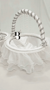 سلال للتوزيعات اعراس ومناسبات حجم كبير قياس ٤٠ سم توجد خدمة توصيل بغدا...