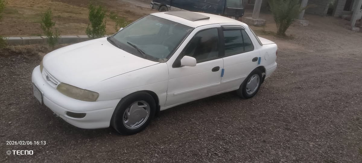 من رخصة مدير الكروب اخوان السلام عليكم كيا سيفيا موديل 96 سنوية 2028كير ومحرك خير من  مصبوغة عام جمالي مكفولة من الضربة السعر 33وبيها مجال ***********
