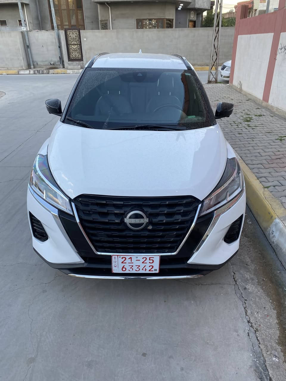 نيسان كيكس موديل 23 مواصفات SR ماشيه 30 الف ميل
كاتي تترقم محافظات الاقليم مع مدة ترقيم 90 يوم 

بونيد صبغ فقط بدون دواخل بدون ايرباك 

هذا رقم الشاصي 3N1CP5DV9PL507605

سعر 139 وبيها مجال كلش بسيط

للاستفسار الاتصال على الرقم 

***********

مكاني كركوك
