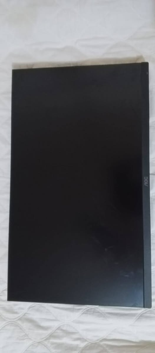 شاشة AOC للـبـيـع
مواصفات
27in
108‪0 × 192‪0
180‪hz
1ms
منافذ
aux ×1
Hdmi ×1
Dp ×1
السعر ١٤٠ الف سعر نهائي 
توصيل متوفر لجميع محافظات العراق 
للتواصل : *********** واتساب
