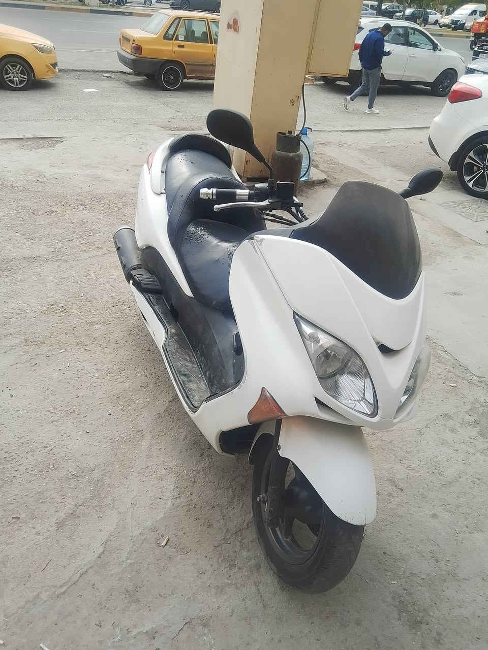 دراجة 08 فورزا للبيع
بدون أوراق و مستعجل عالبيع ب 500 
الدراجة مشتغلة من كل النواحي و عالتراي 
اتصال واتساب او تواصل خاص ***********

