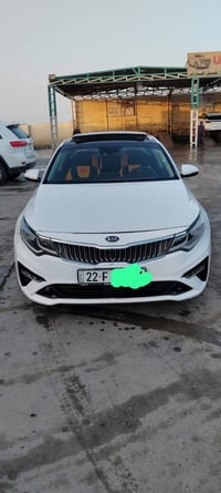 كيا اوبتيما ١٠١٩ أمريكي رقم اربيل دولي مكفوله بدون ظربه ولا صبغ فقط مس...