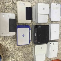 طابعات عدد ٩ ثمانية منهم hp ووحده سامسونج ابيعها  (فحم فحم فحم فحم ) ق...