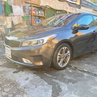 كيا فورتي موديل ٢٠١٨ وارد أمريكي  حادث ٣ قطع صبغ و باب السايق تبديل  م...