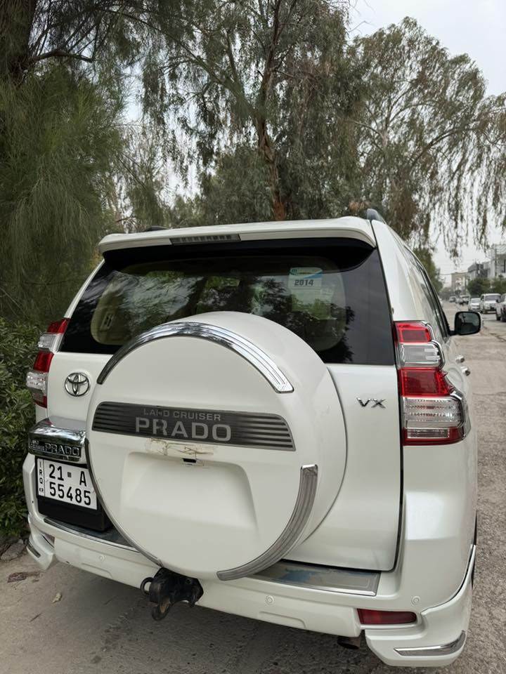 پرادۆ ٢٠١٤ Vx
فول مواسەفات لە مۆدێلی خۆی کۆتا مواسەفاتە
6 پستۆنە 
٢١٠ هەزار ڕۆشتووە 
بێ سبوغ  تۆزێک ساردی هەیە 
کوشنی کارەباییە 
کوشنی دواوەش کارەبایە 
کوشنی هیتەرە 
سلایدە 
سەلاجەیە 
Abs 
حاسەیە پێش و پاش 
سەنەوی و رەقەم تازەیە 
ژ.م :***********
