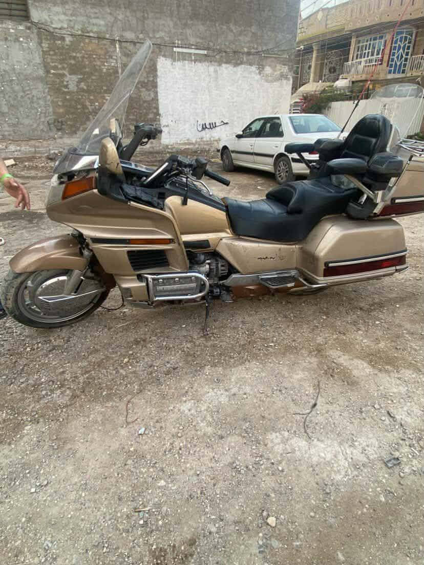 سلام عليكم مكلف بل نشر كولدن ونك 1500 كاملة مكملة الدراجة كير مكينة بك جك كلة شغالة  كهرباياتهة كلة شغالة دراجة نكرة وترايك للبصرة للبيع مكاني بغداد شعلة رايديهة اب15 وبيهة مجال مال جيةرقم صاحبهة  ‏‪***********‬‏
