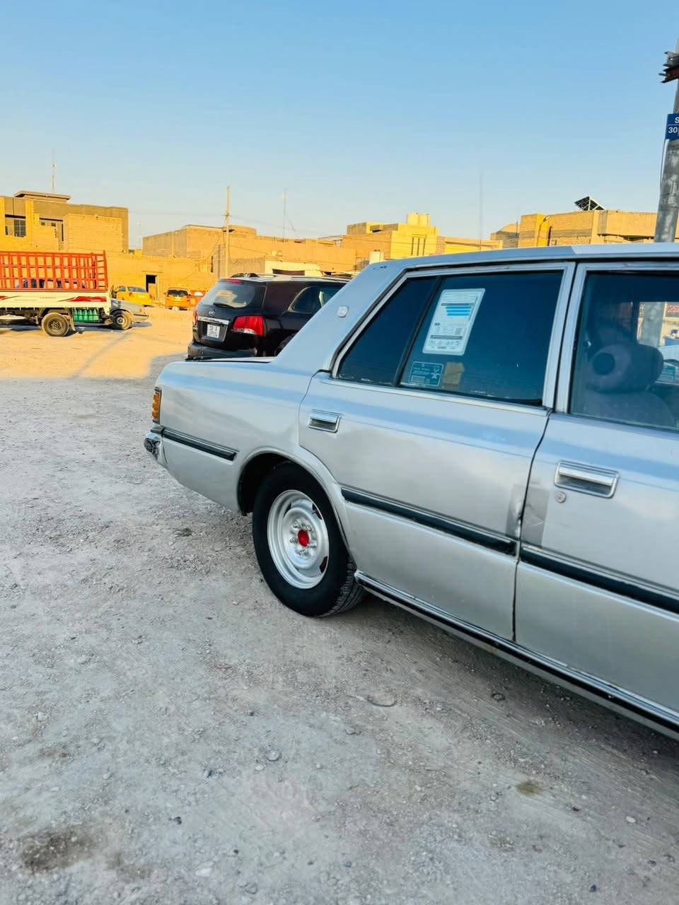 سيارة انتيكا تيوتا ٨٢ محرك كير شرط بلاد كير عادي كهربائيات شغاله من الدعاميه ال دعاميه ترايك وين مايعجبك تخم تاير جديد حداديه ٨٥ بالميه شاصي شرط
سنوية جديده ورقم انكليزي جديد مكانها السماوه
السعر ٣٠ ورقه وبيها مجال الشراي ***********
