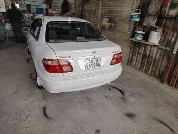 للبيع نسان صني موديل 2000 رقم جديد وهازه جديد شرط التحويل  شرط محرك وكير شرط محرك 16 الاسود المرغوب الشراي يخبر ***********
