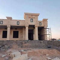 كادر حجر • حلان واجهات • جلي ودرز • خدمات بناء • قص حجر • واجهات بناء ...