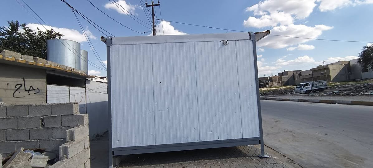 كرفان
طول8العرض3ونص+صحيات
العنوان كركوك رقم الهاتف
***********
***********
