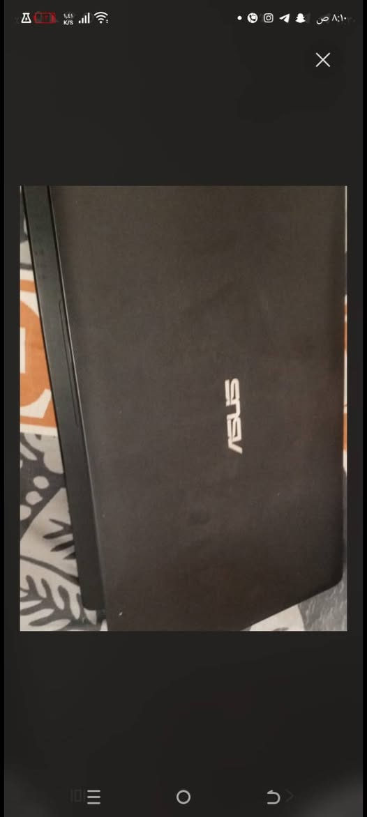 سلام عليكم لابتوب اسوسو 

هاي مواصفات لابتوبك ASUS X550CL طلعتلي من الصورة 👇

*مواصفات الجهاز*
- *الموديل*: ASUS X550CL
- *المعالج*: Intel Core i5-3337U @ 1.80GHz - 4 انوية
- *الرام*: 8192MB RAM = 8 جيجا
- *نظام التشغيل*: Windows 10 Pro 32-bit Build 19045
- *كارت الشاشة*: مكتوب عنده 1982MB بس مستخدم 2588MB مشترك
- *DirectX*: 12
يجي. بس كارتين شاشه 

واحد داخلي لتصفح والورد والافيس 2 كيكا 

واحد خارجي لالعاب القويه همات 2 كيكا 

حجم شاشه 15 بوينت 6 الجبيره 

السعر 140 الف. توصيل موجود 5 تلاف 

للحجز وتساب ***********
