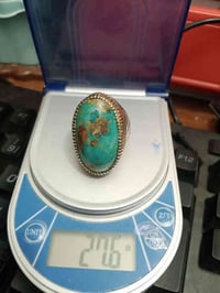 فيروز طبيعي صياغة يدوية ثقيلة قياس الخاتم ٢٦  تواصل خاص واتساب ٠٧٧٦٨٥٥...