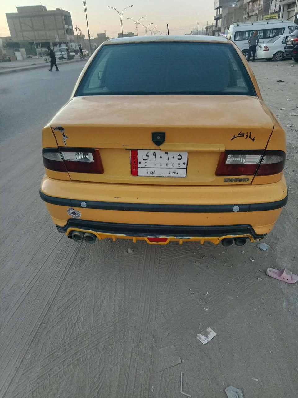 السلام عليكم للبيع سياره سمند 2013 گير ومكينه خير من الله تبريد ثلج 🥶 حداديه تخم تاير كله جديد وبيه طخه ب باب الصدر  وراجعه بارد والباقي كفاله مكاني بابل طهمازيه قرب مركز سيف سعد (((((((((((((((((مكلف بل نشرر ))))))))))))))))))) للاستفسار ((‏‪‪***********‬‬‏)).////السعر 31 وبيه مجال ////
