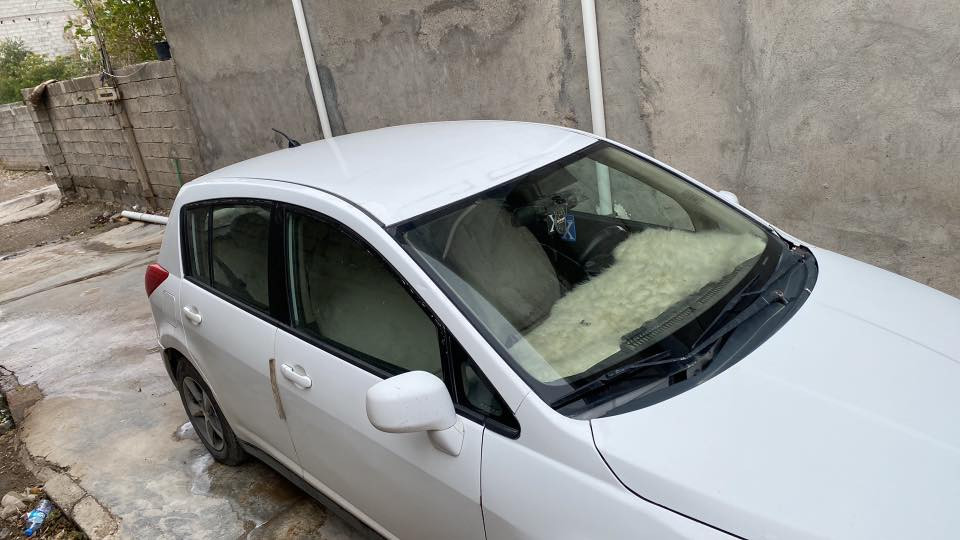 السلام عليكم نيسان فيرسا للبيع 2009 كير محرك بشرط حدادية تبريد تدفئة تخم تاير جديد مصبوغة احزام بدون ضربة قوية السعر 58 وبيهة مجال قليل مكان السيارة ديالى ***********
