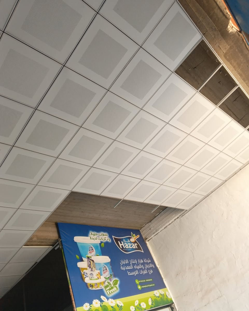 عمل سقوف ثانويه النجف الاشرف #سقوف #جبس #بديل_الرخام #بديلالخشب  ***********
