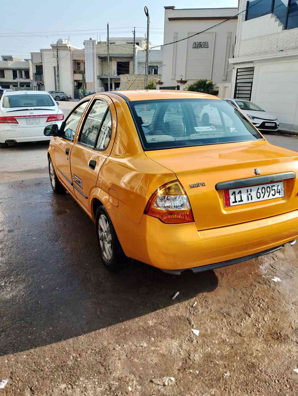 السلام عليكم للبيع طيبة موديل 2018
سيارة جديده جداً بأسمي سنويه لل 29 هزه جديده 
هئيه مصفره سنه كامله محرك وگير خير من الله 
تبريد ثلج حماوه متجاوز الربع تخم تاير جديد وسبير جديد دواخله نظيفه كهربائيات كله بلادي قطرة صبغ مابيها بلاديه 
ويل كب بلادي شاشه اندرويد راقيه 
باتري جديد داينمو جديد قوايش جدد 
مسجله في برنامج التكسي الوطني 
مكان السيارة في الدوره 
سعر السياره 57 ورقه وبي مجال بيع فقط
تلفون ***********
