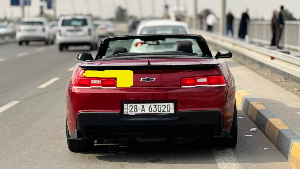 السلام عليكم ❤️
شوفرليت كمارو 2015 كلين بدون حادث
السيارة بيها صبغ جزء بسيط من الجنطة اثر طخة دراجة ومقدار شبرين بالهلال الجاملغ الخلفي الايسر الصبغ مأشر عليه باللون الاصفر داخل الصور
بدون دواخل لا شاصي ولا لغد
ماشية 86 الف

بجم زنون 2018✅
مكينة v6 3600 نظيفة جداً ✅
كير نظيف جداً ✅
تبريد شغال ثلج ✅
ادامة لمنظومة الماء انسى شي اسمه حماوة ✅
كهربائيات شغالة ✅
اكزوزها صوت كلش حلو ومرتب ✅
كشف شغال بدون عطل ✅
كشنات كهرباء✅
شاشة كبيرة ✅
لحية جانبية ✅
لحية امامية ✅
دفيوزر خلفي مرتب ✅
نصبة وجمال احلى من الصور 
السعر مناسب (100) وبيها مجال للشراي ( ما اگطع سعر بالتليفون تعال شوفها واقتنع بيها وتأمر امر على السعر )

رقم نجف حلو مشروع وطني وين معيجبك التحويل شرط التحويل سنوية رقم هزة كله جديد 🆕✅

السيارة جاهزة مكاني (بغداد)
***********
***********
السعر ميعجبك واذا متكدر عليه 
صلي على النبي وتحصل المناسبة الك ❤️✅ بغداد, العراق
