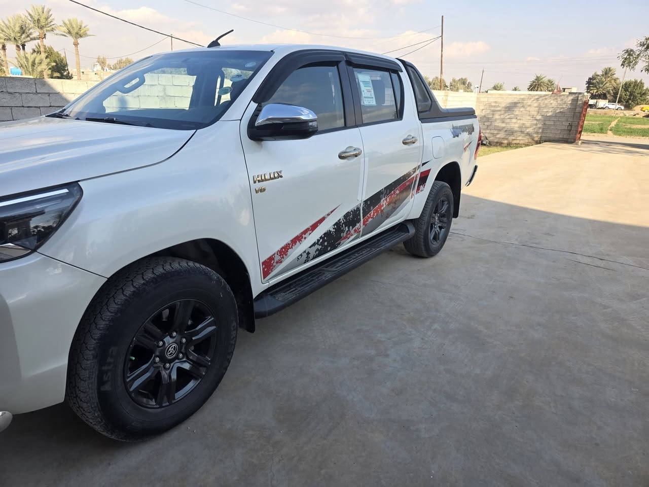 سلام عليكم البيع موديل 2022  TRD سيد نهرو. رقم اربيل الجديد. سنويه جديد. مكفول   السعر 355. هاتف. *********** مكانه بغداد. بسمايه.
