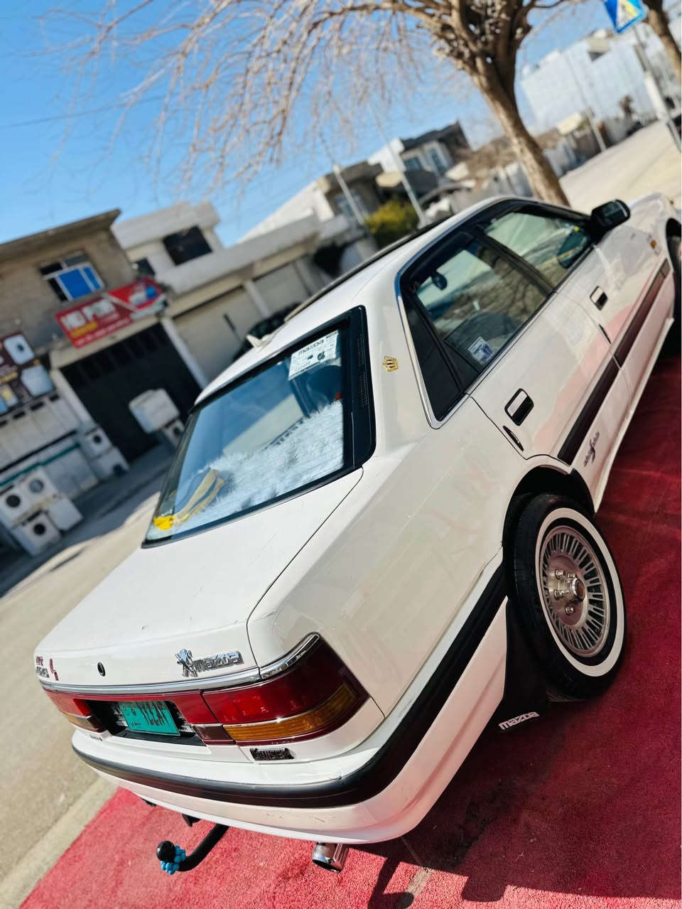 مازدا ٦٢٦ بؤفرؤشتن ئارم پلاسيك هه ولير به شه رتي ئه وه لياتو موسوبراوه ٨تو به خ گيرعادي ٢ په له ي بؤياخه نمونه يه له جواني سه ياره كه سلايت كاره باي ٤ جام كاره باي ده عمو ليدراوي نيه وه ك شوشه يه ده رو ناوي چوار تايه ويلي لؤكي له ژيره هه مووكياني له سه ر ده قي شه ريكه يه چالو قوپاوي نيه له روبه رو جوانتره سه ياره كه سعري ٤٧ گه لاو معامه له ژماره ..*********** دخان, السليمانية
