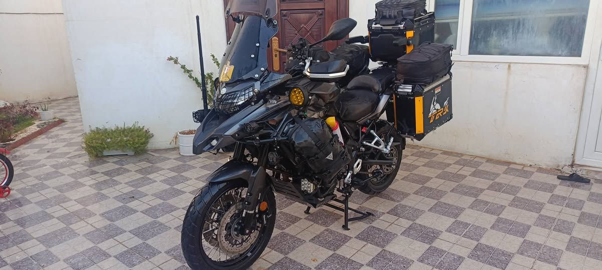 الوحش الايطالي بنلي TRK 502X
للبيع موديل 2024 مرقمة اربيل تحويل ‎بنفس اليوم ماشيه قليل جدا بحالة الزيرو دراجة جديده لوك مكفولة الدراجة كل تبديلات الدهن بالشركة 3 تبديلات دهن مبادلة فقط ودفتر تبديل الدهن بالشركة موجود الدراجة جديده اخوان عليها تزويد كلش قوي برغي بعد ما تتحمل تزويد ملغومه تزويد
 اقوى تزويد بيها كله ألاغراض البيها اصليه الشراي 
الدراجة سعرها 70 واني خادم 

 مكان الدراجة الانبار - الرمادي 
***********
