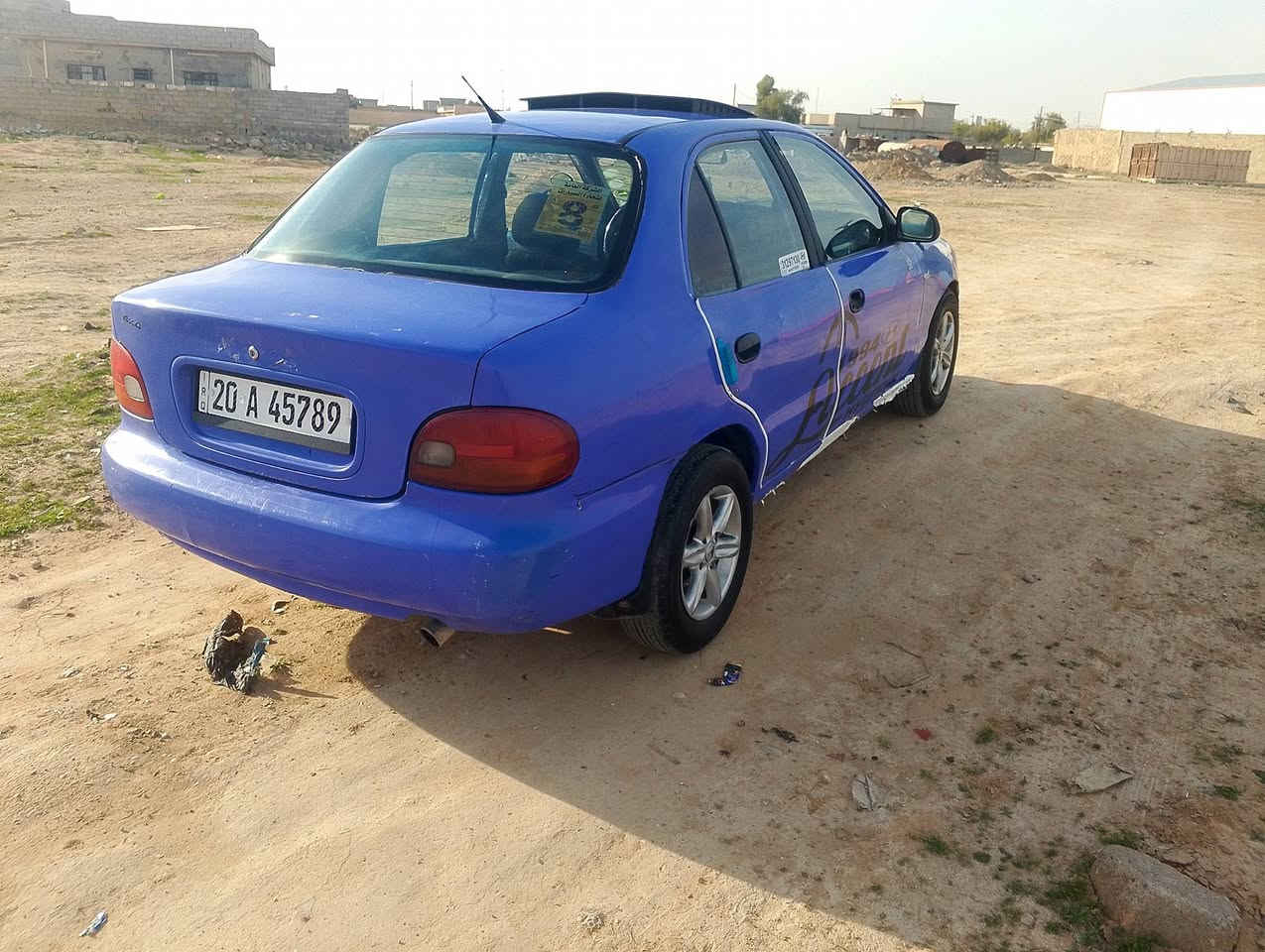 سلام وعليكم السعر 22 
 هونده اكسنت موديل 97رقم دولي مشروع وطني شرط تحويل كير ومحرك شرط صدر جديد تخم تاير جديد كهربائيات كلها شغاله سياره جديده بمعنه لكلمه مكاني بيجي اني مكلف بل نشر ***********
