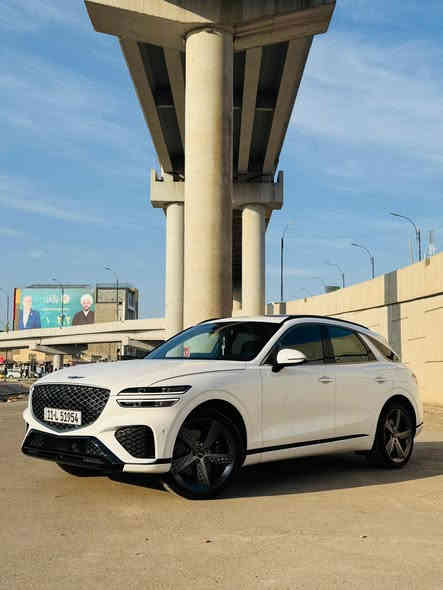 Genesis GV70 
23
2.5 T
ماشية 12 الف km
شاشة عدادات digital 3D
كامرات بالعدادات عند الاشارة يمينا ويسار
بانوراما
كشنات كهرباء امامية تبريد تدفئة 
كشن سائق مساج /ميموري
كشنات سايق وصدر وضع الركوب المريح
الوان محيطية
كشنات جلد مخمل لون ازرق غامق
بصمة اصبع خزن 
                                                               Awd
شحن وايرلس
جنطة كهرباء
بردات خلفية
ارضيات اصلية
غطاء بردة الصندوق موجوده
- [x] 4 كامرات محيطية.   
‎              رادارات امامي خلفي جانبي شغالات
ويل 21 + تايرات مشلان البلادية 
رقم بغداد جديد
حادث جانبي تبديل جاملغ بلاد ومصبوغ تعديل حافة باب السائق مع صبغ ربع الباب تقريبا .. صور الحادث مع الاعلان
تقرير carfix موجود
VIN: KMUMADTB4PU130723
السعر : 340 ورقة
للتواصل ***********
