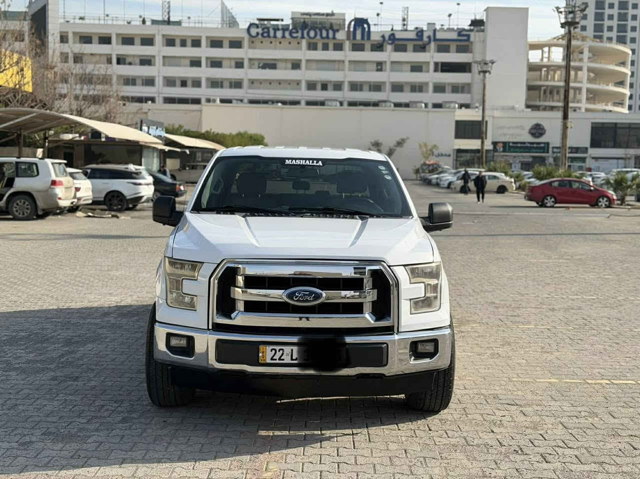 للبيع موديل  17 عليهه 15 ورقه غرامه
ينقطع من سعر سياره 
محرك 6 بدون توربو
بيهه قطعه وحده بدون صبغ و دواخل
ماشيه 85mil
گير محرك بلادي بدون تبديل وضع شركه و بشرط
سعره  205$ بيهه مجال
واتساب: ***********
